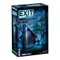 Escape Room Exit: Regreso a la Cabaña Abandonada de Devir Chile en tienda de juegos de mesa