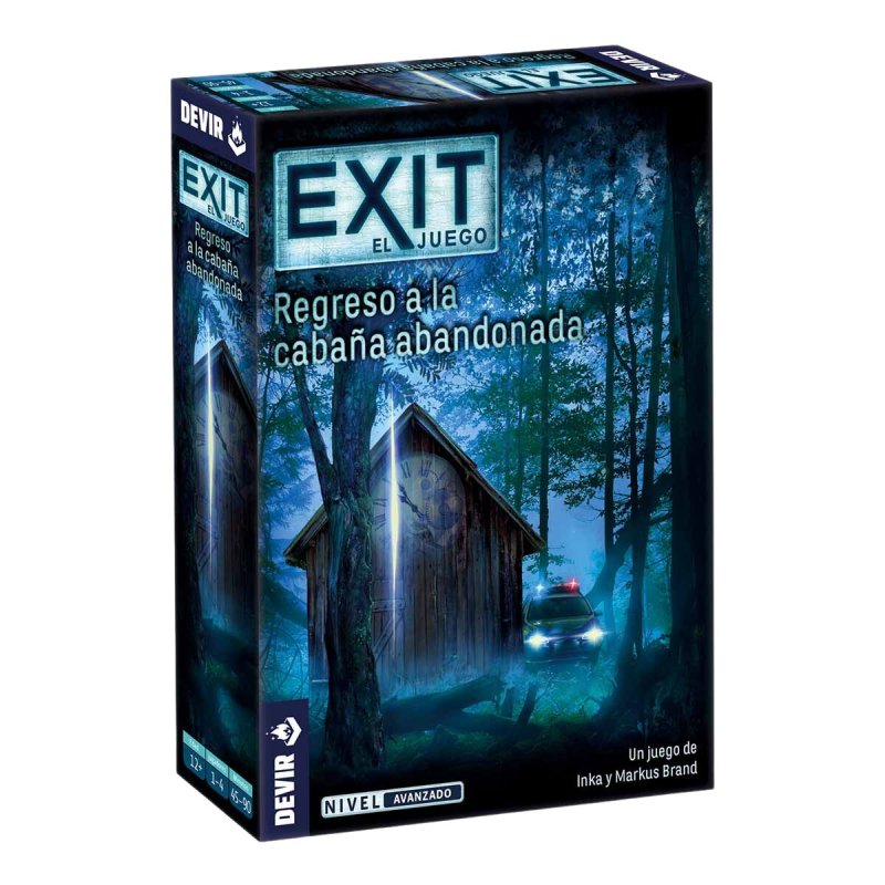Escape Room Exit: Regreso a la Cabaña Abandonada de Devir Chile en tienda de juegos de mesa