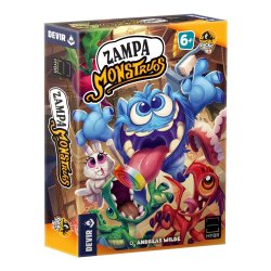 Juego de Cartas Zampa Monstruos de Devir, juego de mesa ideal para niños