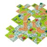 Losetas del juego de mesa Niebla en Carcassonne de Devir un juego para jugar en familia