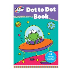 Libro Dot to Dot Book de Galt, actividades para niños desde 4 años que ayuda a desarrollar la motricidad fina.