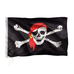 Bandera Pirata de regalo en Puzzle Infantil  de 100 Piezas In der Piratenbucht Marca Schmidt rompecabeza para niños de 6 años