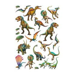 Puzzle 150 Piezas + Tatuajes - Dinos Salvajes