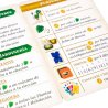 Carta de puntuación del juego de tablero Verdant de Maldito Games un juego de estrategia para jugar en familia