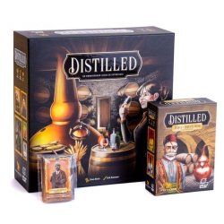 Caja de Juego de mesa Distilled edición KS más expansiones un juego de estrategia de  Melmac Games