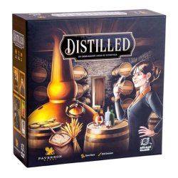 Caja de Juego de mesa Distilled edición KS  un juego de estrategia y de cartas de  Melmac Games