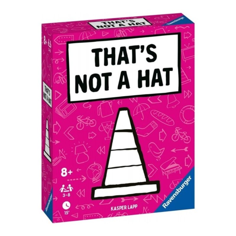 Caja del juego de Mesa That´s Not A Hat de Ravensburger un juego para carrete o jugar en familia