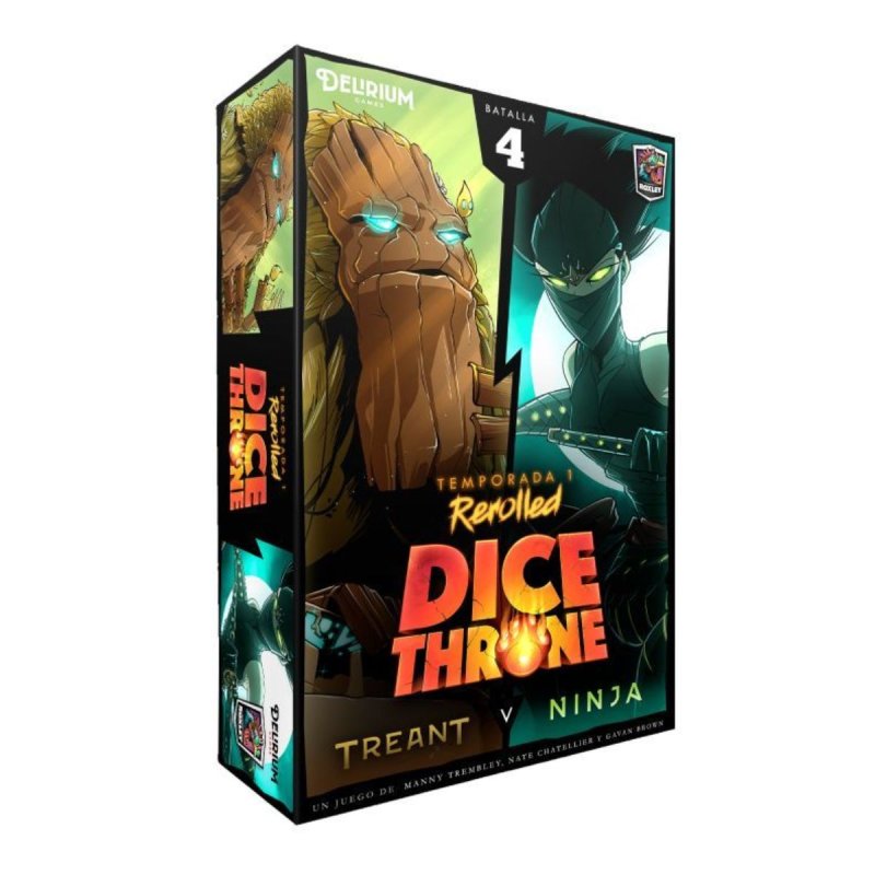 Dice Throne Ninja vs Treant