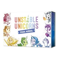 Juego de cartas Unstable Unicorns Para Niños es un juego de estrategia infantil ideal para regalo de cumpleaños o navidad