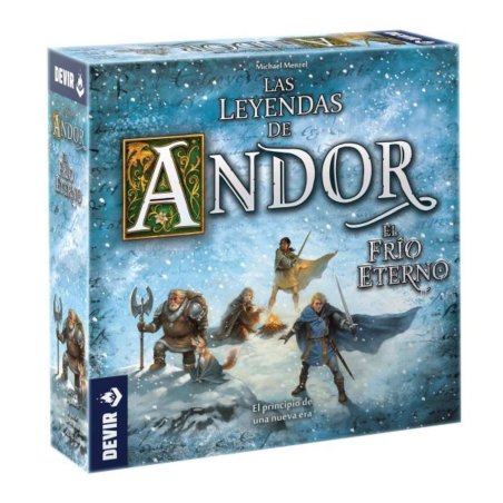 Juego de mesa Las Leyendas de Andor: El Frío Eterno de Devir Chile, un juego de estrategia con dados para toda la familia