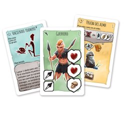 Cartas del Juego de mesa Paleo: Ritos De Iniciación (Expansión) de Devir Chile un juego de familiar