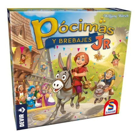 Juego de mesa Pócimas y Brebajes Jr, de Devir Chile un juegos de mesa para niños en tienda de juegos