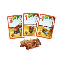 Juego de cartas Aloha Pioha, un party game para jugar en familia entrejuegos que te dejarán updown