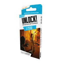 Juego de Cartas Unlock! Miniaventuras - El Despertar De La Momia, un Juego Escape Room ideal para jugar de a dos