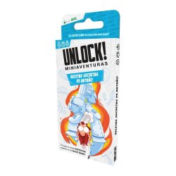 Juego de Cartas Unlock! Miniaventuras - Recetas Secretas de Antaño, un Juego Escape Room un juego para jugar en pareja