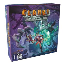 Juego de mesa Clank! Catacumbas, un juego de estrategia familiar de Devir Chile en tienda de juegos