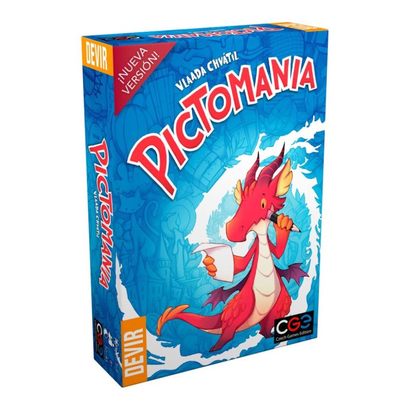 Juego de Mesa Pictomania, un party game de Devir Chile para tus noches de juego