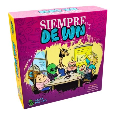 Juego de Cartas Siempre de WN, un juego de mesa party  de Salta Pal Lao, en tienda de juegos de mesa Santiago