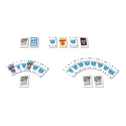 Componentes del Juego de cartas ¡Toma 11!, un juego familiar de Fractal en tienda de juegos de mesa