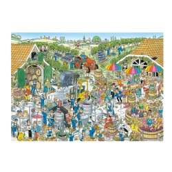 Puzzle Jan Van Haasteren – The Winery 1000 Piezas un rompecabezas de comics de adultos Chile