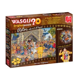 Puzzle Wasgij Retro Original 4 – A Day To Remember! 1000 Piezas un rompecabezas para adultos