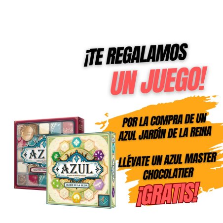 Oferta Juegos de mesa Pack Azul Jardín De La Reina + Azul Master Chocolatier Gratis