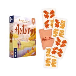 Juego de mesa Autumm, un juego de cartas para jugar en solitario o juego de a 2