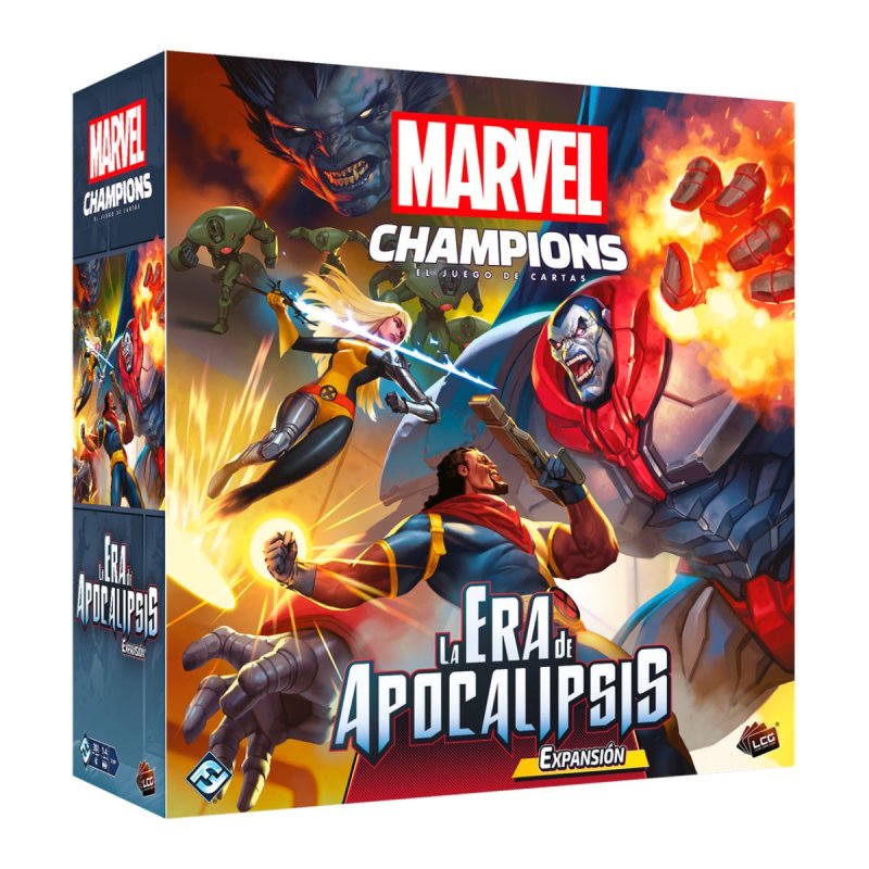 Juego de mesa Marvel Champions: La Era De Apocalípsis un juego de cartas de superhéroes Marvel