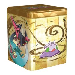 Pokemon - Stacking Tin Q1 2024 (Español) lata amarilla - cartas pokemon