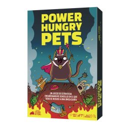 Juego de cartas Power Hungry Pets, un party game de pura entretención