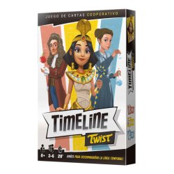 Juego de cartas Timeline Twist un juego party para las noches de juego en familia