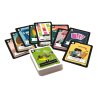 Cartas del juego de mesa Timeline Twist Pop Culture, un  party game de Asmodee Chile.