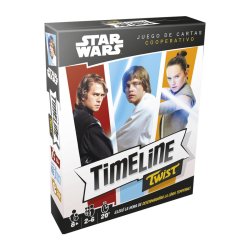 Juego de Cartas Timeline Twist Star Wars, un party game ideal como regalo de cumleaños geek