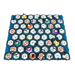 Tablero del Juego de mesa ¡Pingüinos!, un juego de mesa  de mucha diversión de Asmodee Chile