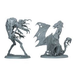 Miniaturas Cthulhu Death May Die Ithaqua, juego de mesa terrorífico, amantes del universo de H.P. Lovecraft
