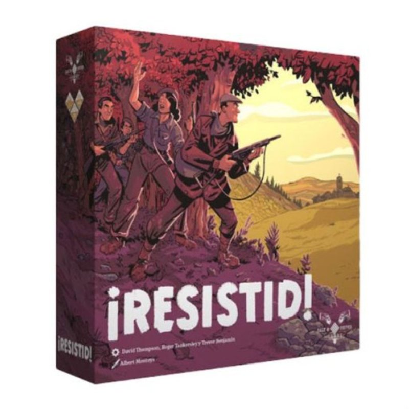 Juego de mesa ¡Resistid!, juego entretenido de 2 tomatoes, por Devir Chile en tienda juegos de mesa