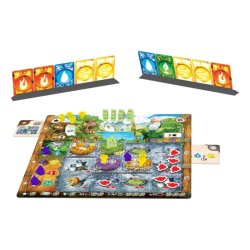 Cartas del Juego de mesa Las Tribus Del Viento de Devir Chile, juego de mesa para jugar en familia