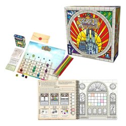 Juego de mesa Sagrada Artesanos de Devir Chile un juegos en familia en tienda de juegos de mesa de mucha diversión