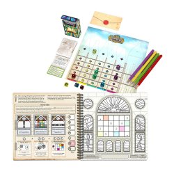 Juego de mesa Sagrada Artesanos de Devir Chile uno de los mejores juegos de mesa familiares de mucha entretención