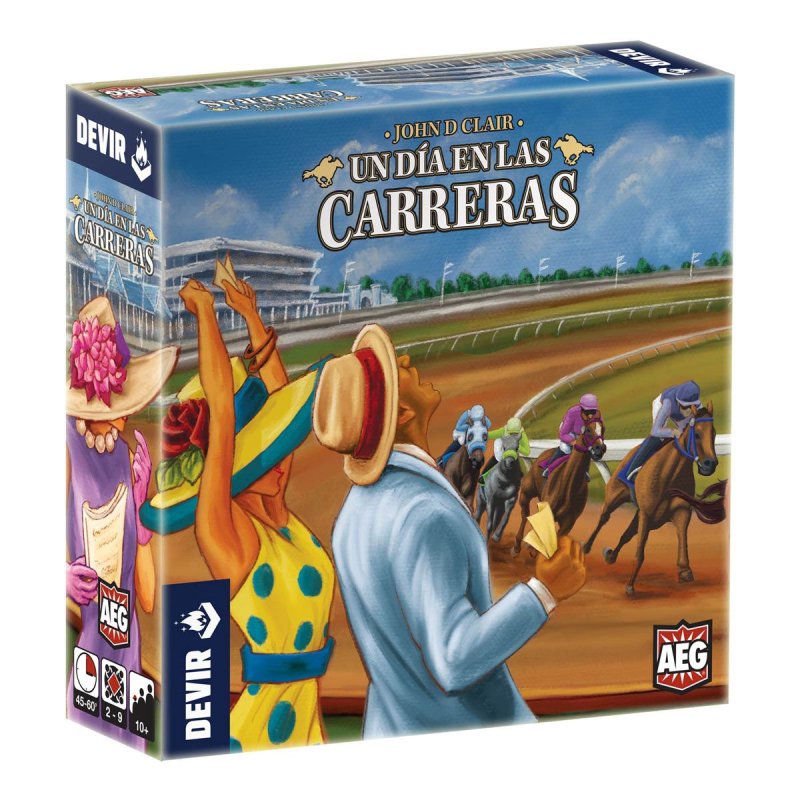 Juego de mesa Un Día En Las Carreras de Devir un party game para jugar entre amigos en tienda de juegos Concepción