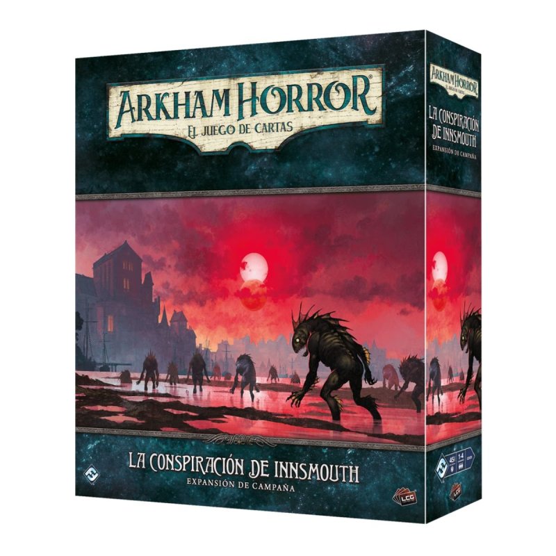 Arkham Horror LCG: La Conspiración De Innsmouth (Expansión Campaña)