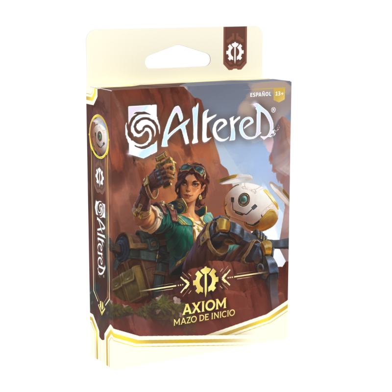 Juego de cartas TCG Altered Más Allá De Las Puertas, Deck Axiom, juegos para 2, por Asmodee, en tienda de juegos de mesa