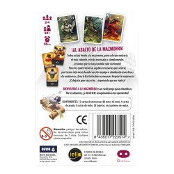 Reverso juego de mesa Bienvenido a La Mazmorra, entretenido juego de mesa amantes de mazmorras y mountruos