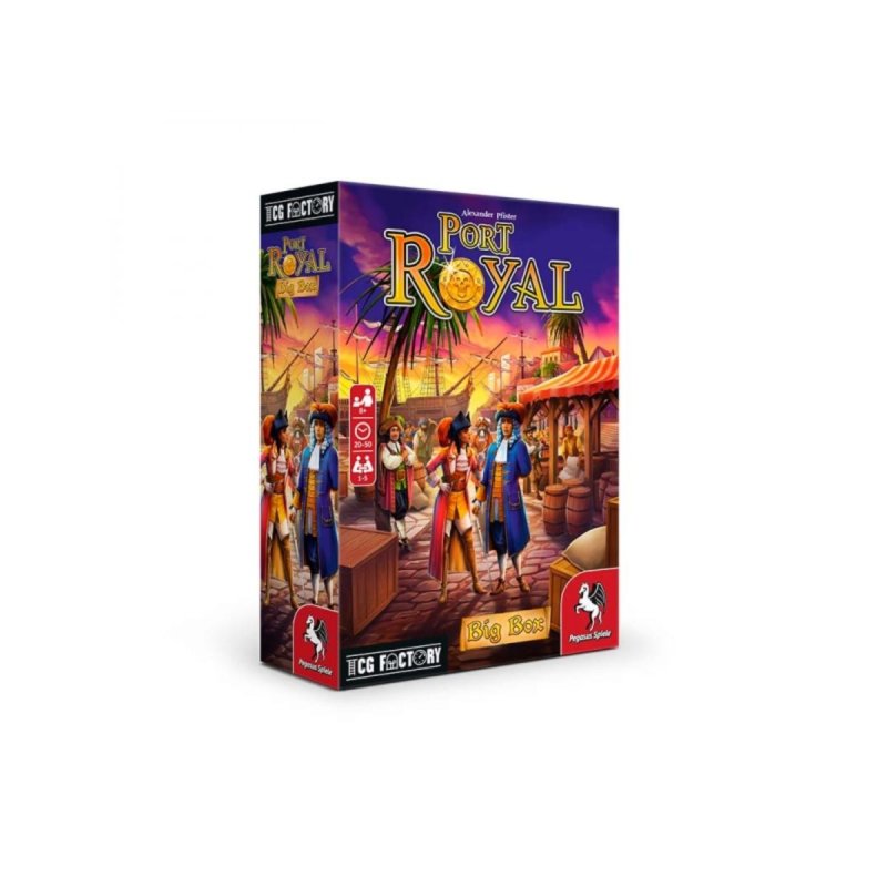 Juego de mesa Port Royal Big Box de TCG Factory por Master Games en tienda de juegos de mesa Chile