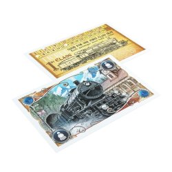 Fundas protectoras para cartas juego de mesa ¡Aventureros al Tren! Europa