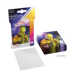 Accesorios juego de cartas Marvel Champions, Protectores Marvel Drax, protectores GameGenic