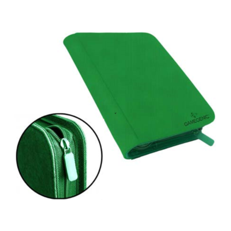 GG Zip-Up Album 18-Pocket - Green