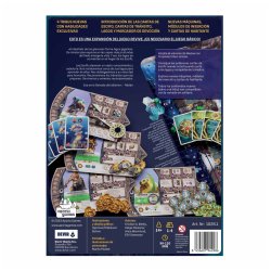 Parte trasera caja juego de mesa Revive La Llamada Del Abismo para los mas jugones