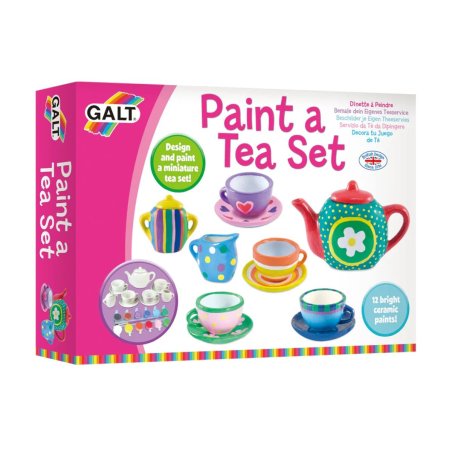 Paint A Tea Set - Pintar Un Set De Te