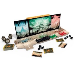 juego de mesa El Teatro De Sombras - La Leyenda Del Rey Mono, un juego familiar para jugones